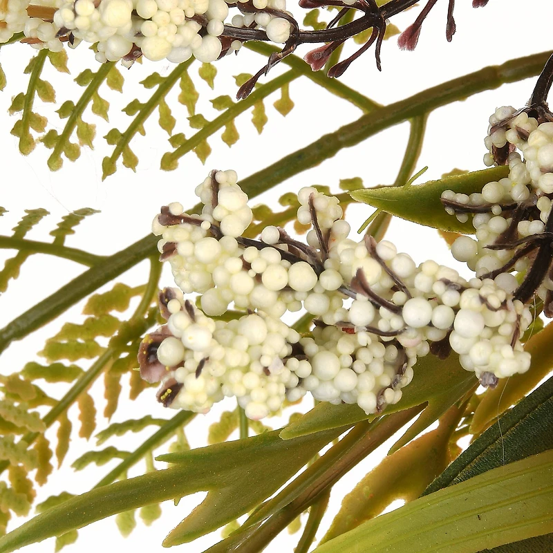 26" Harvest Wall Flower Swag