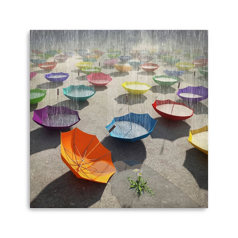 Lumaprints Downpour Canvas Wall Art