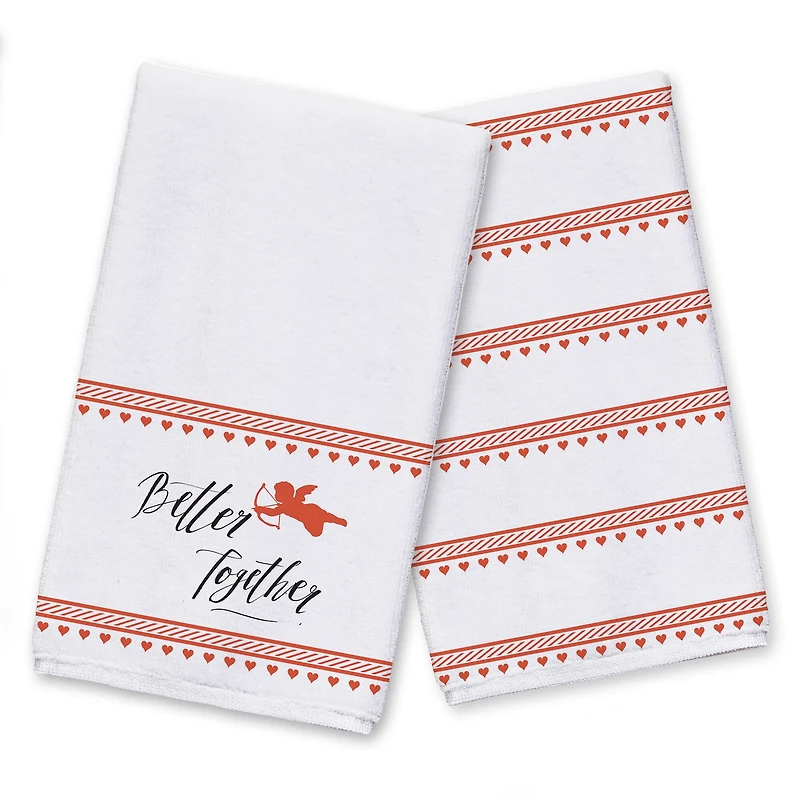 Better Together 16" x 25" Tea Towel - Set of 2