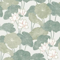 RoomMates Lily Pad Peel & Stick Wallpaper