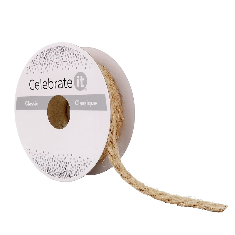 12 Pack: 5/16" x 3yd. Jute Braid Ribbon by Celebrate It® Classic