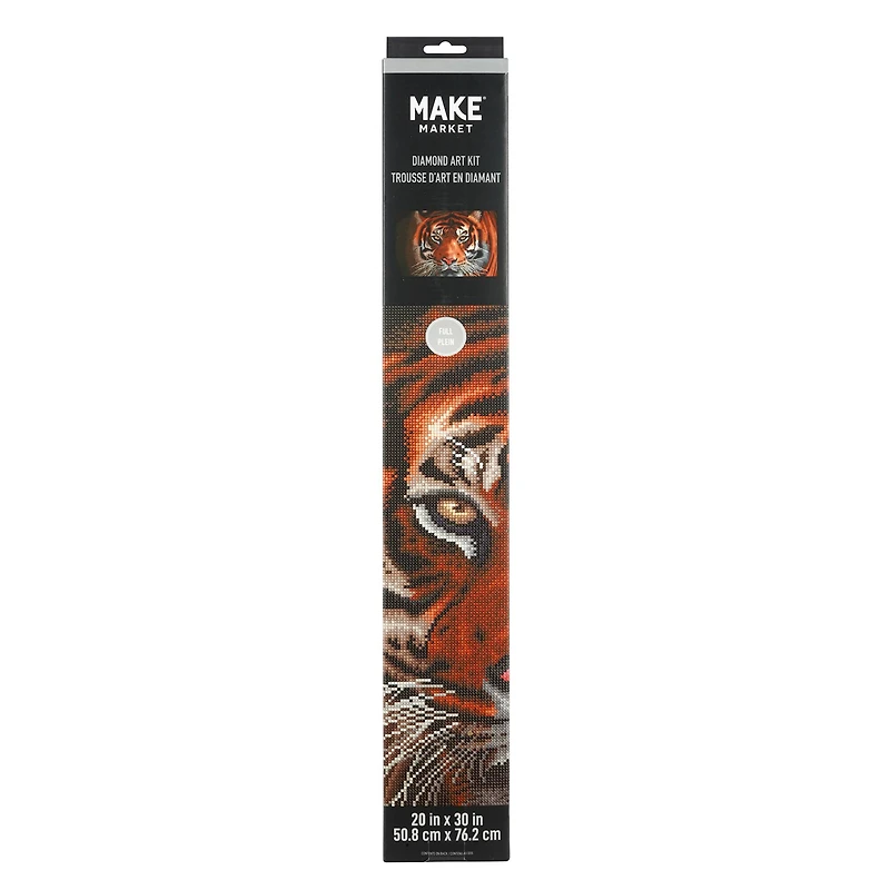 Tiger Diamond Art Kit by Make Market®