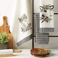 DII® Barn Animals Dishtowel, 3ct.