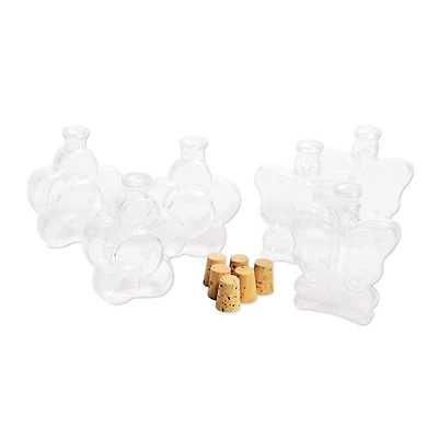 S&S Worldwide® Flower & Butterfly Sand Art Bottles, 6ct.