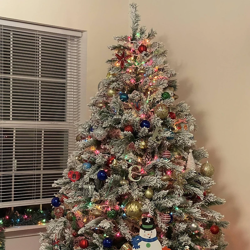 7ft. Unlit Angel Pine Artificial Christmas Tree