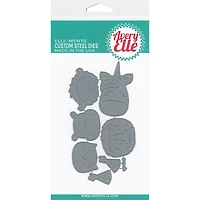 Avery Elle Elle-Ments Peek-A-Boo Birthday Topper Dies