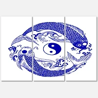 Designart - Chinoiserie Koi Fish II