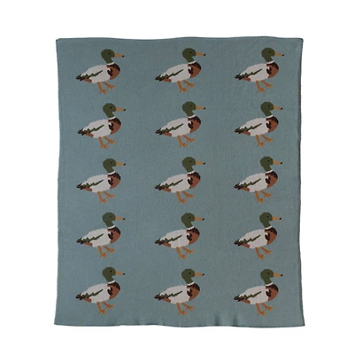 Hello Honey® Multicolor Duck Baby Blanket