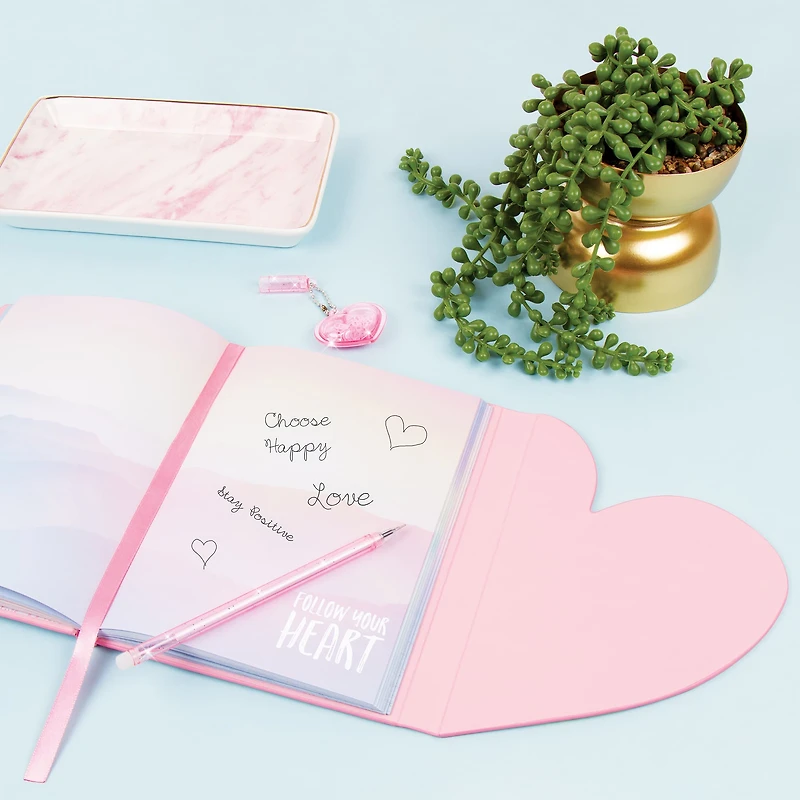 Make It Real 3C4G® Follow Your Heart Journal & Pen Set