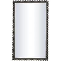 CosmoLiving by Cosmopolitan 40" Beaded Metal Wall Mirror