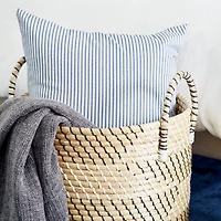 Beige Seagrass Modern Storage Basket Set