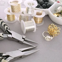 The Beadsmith® Wire Elements™ Gauge Tarnish Resistant Medium Temper Assorted Shapes Wire