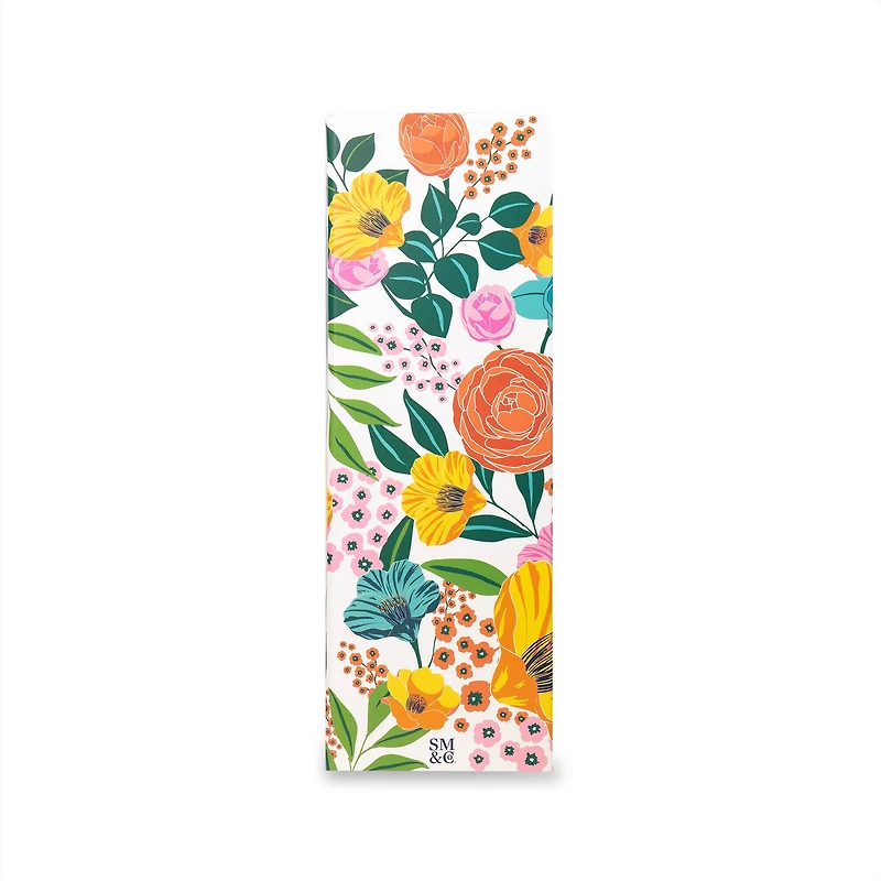 Steel Mill & Co.® Garden Blooms Cream Magazine Holder Set
