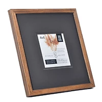 Gallery Dark Wood Frame with Mat by Studio Décor