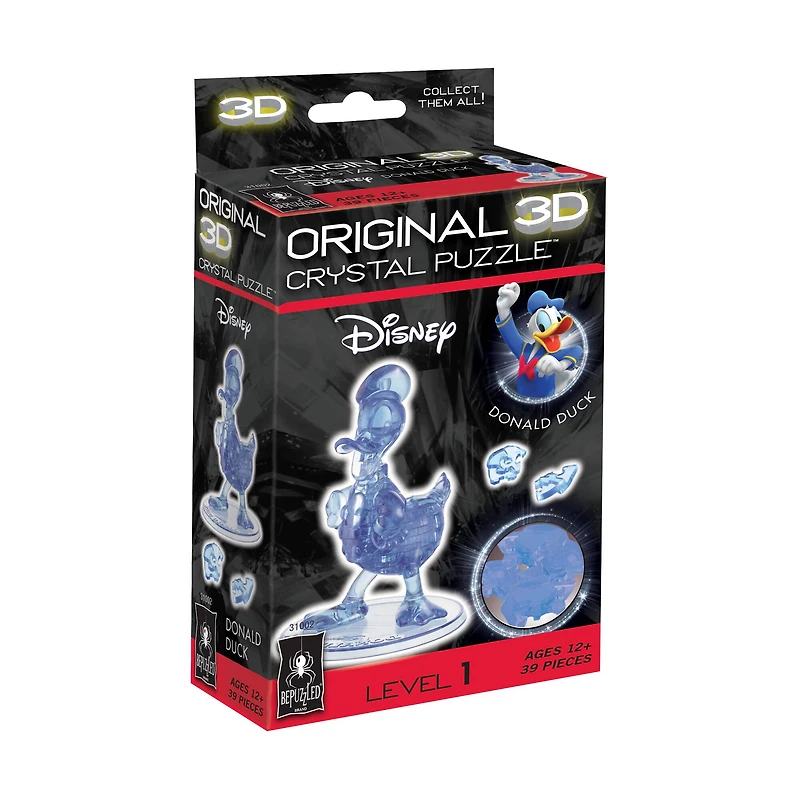 Original 3D Crystal Puzzle™ Disney Donald Duck 39 Piece Puzzle