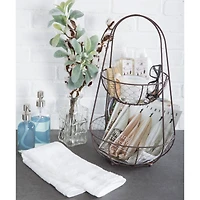 DII® Bronze Chicken Wire Tiered Stand