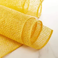 10" x 19ft. Daffodil Poly Burlap Mesh by Celebrate It™