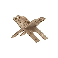 Hello Honey® 11.25" Natural Wood Laser-Cut Book Holder