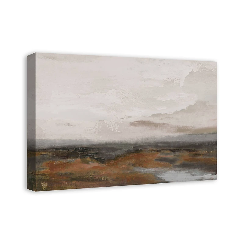 Moody Riverscape 24" x 16" Canvas Wall Art