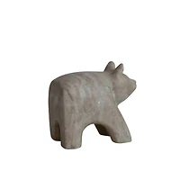 Hello Honey® 4.5" Beige Marble Bear Bookend