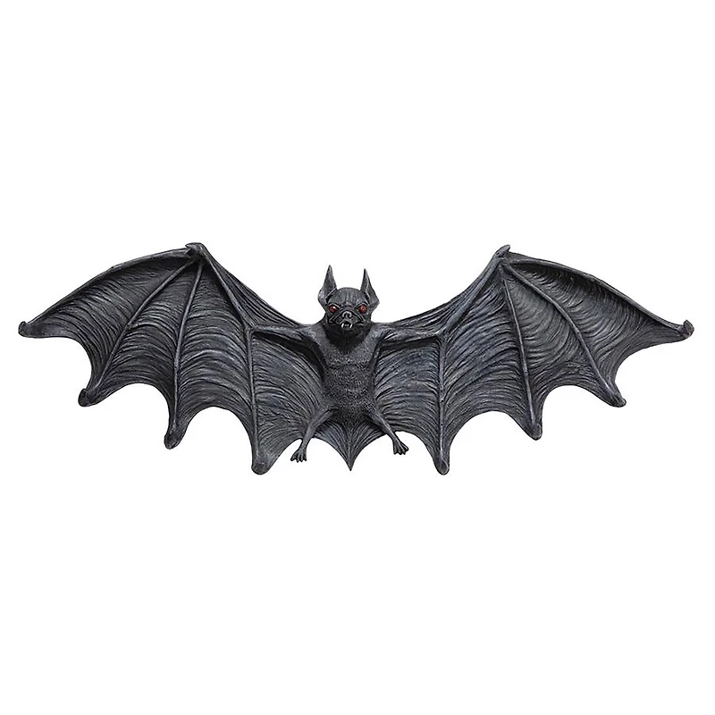 Design Toscano 19" Vampire Bat Sculptural Hooked Wall Hanger