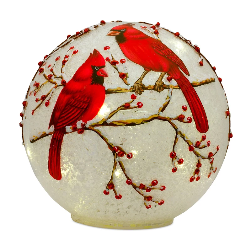 Cardinal LED Glass Globe Set, 4.5", 6" & 7"