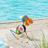 Glitzhome® 17" Metal Novelty Puppy Garden Statue