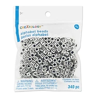 Alphabet Cube Beads, 6.5mm by Creatology™