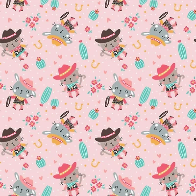 Eugene Textiles Wild West Sweethearts Flannel