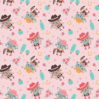 Eugene Textiles Wild West Sweethearts Flannel