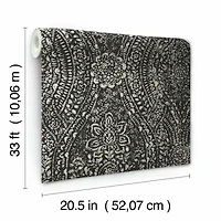 RoomMates Ornate Ogee Peel & Stick Wallpaper