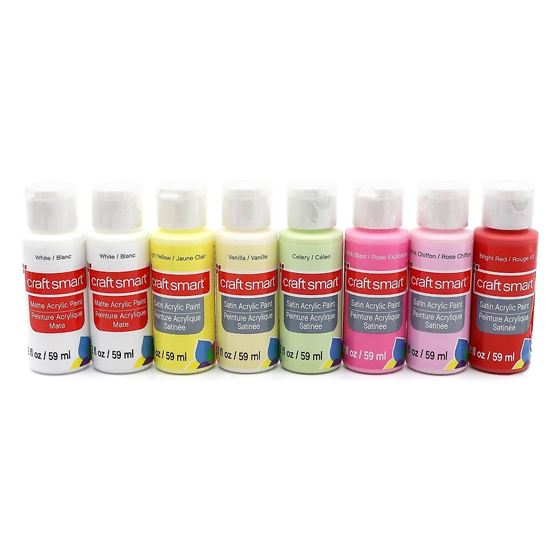 Satin Classic Acrylic Paint Set by Craft Smart®