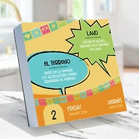 2026 Spanish Words Daily Desktop Calendar
