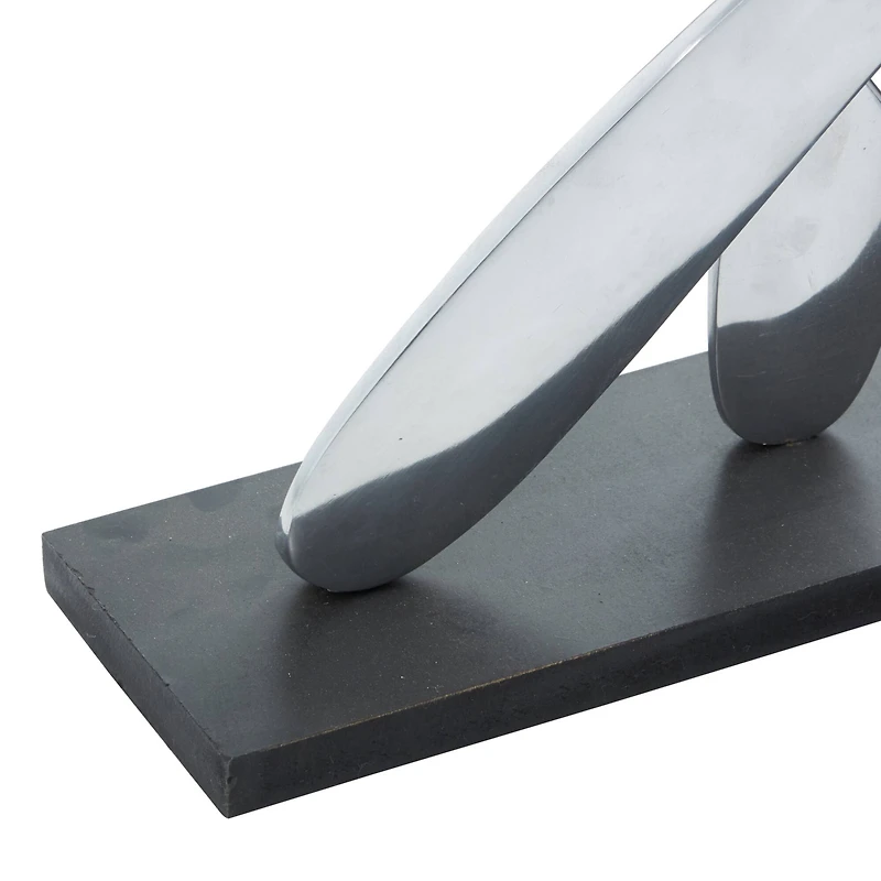 17" Silver Kitchen Utensil Sculpture