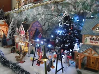 8ft. White Artificial Christmas Soft Snow Blanket Roll