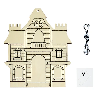 10" Haunted House Wood Ornament Craft Kit by Creatology™