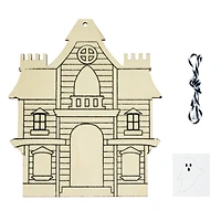 10" Haunted House Wood Ornament Craft Kit by Creatology™