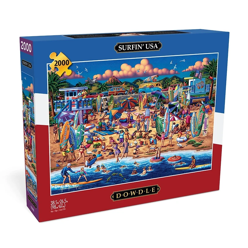 Assorted Art & Photo 2,000 Piece Puzzle