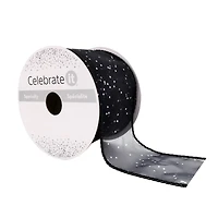 12 Pack: 2.5"x 10yd. Glitter Shimmer Wired Ribbon by Celebrate It® Specialty