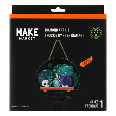 8" Potions Round Wood Plaque Diamond Art Kit by Make Market®