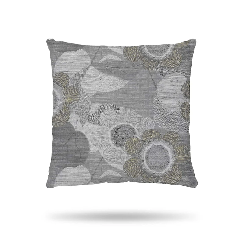 Springs Creative Modern Coastal Bellamy Raffia Gray Fabric