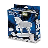 Original 3D Crystal Puzzle™ White Horse 98 Piece Puzzle