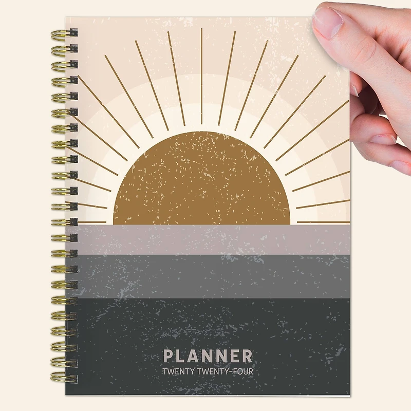 TF Publishing 2024 Rising Sun Medium Weekly Monthly Planner