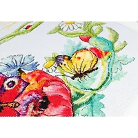 Abris Art Summer Wreath Counted Cross Stitch Kit