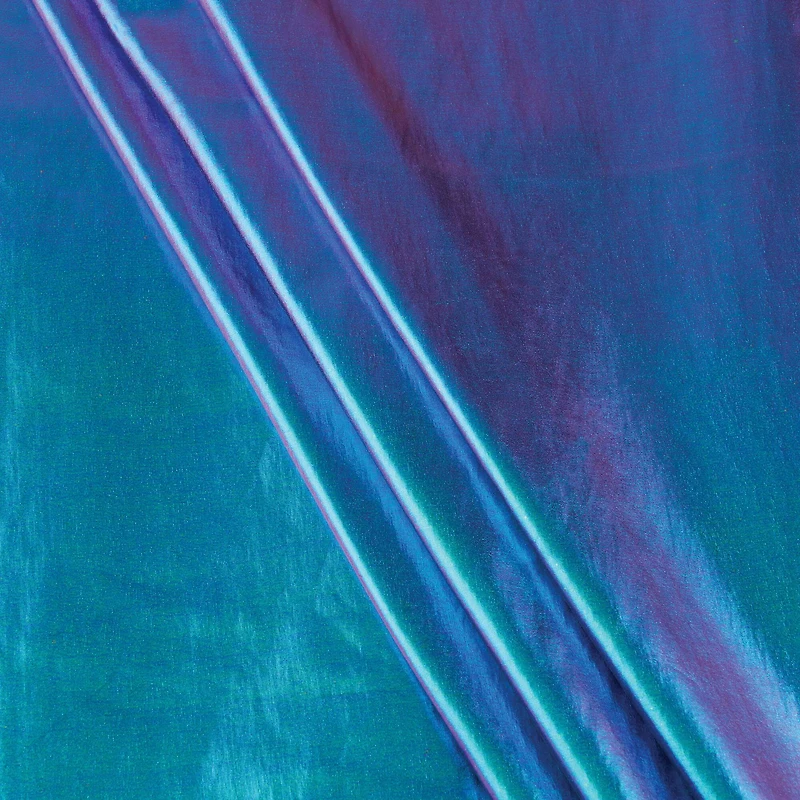 Cosplay by Yaya Han Purple & Blue Oil Slick 4-Way Stretch Jersey Fabric