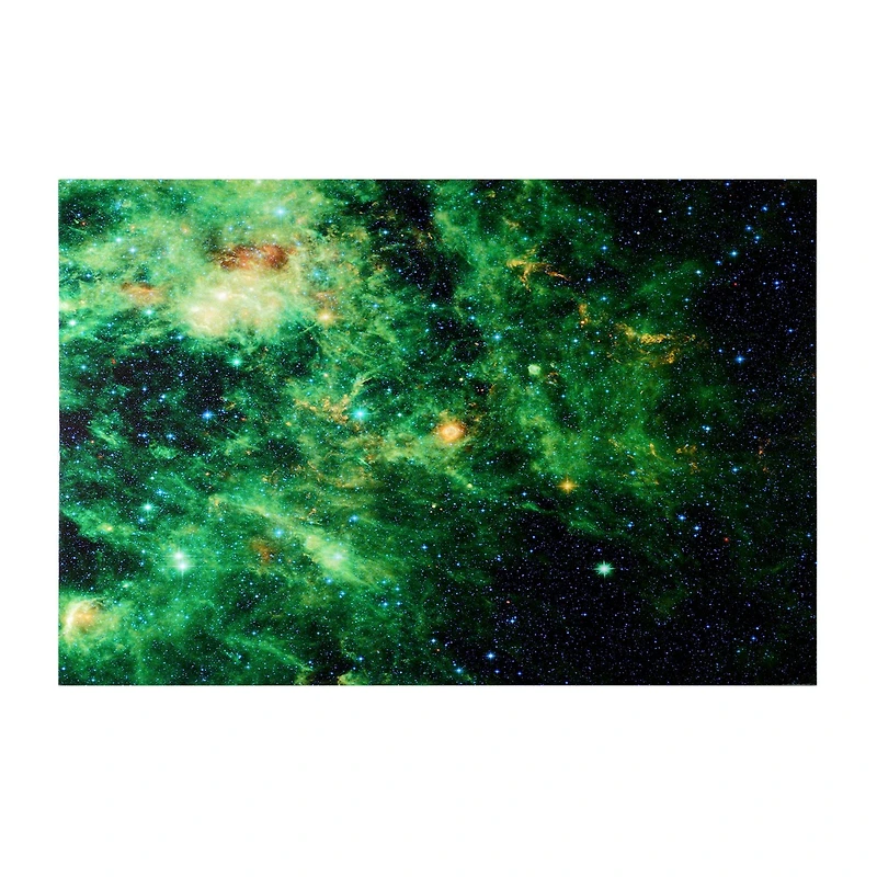 American Art Décor™ 36" NASA Stellar Ending Glossy Lacquer Canvas Wall Art Print