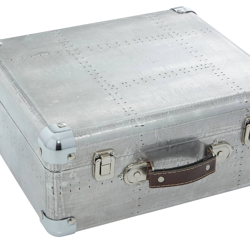 Silver Wood & Metal Farmhouse Box Set