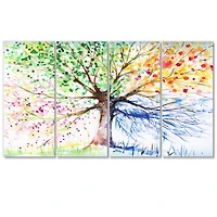 Designart - Four Seasons Tree