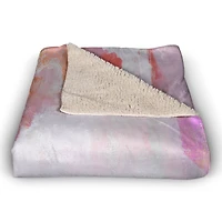 Funky Blush Misc. 50" x 60" Coral Fleece Blanket