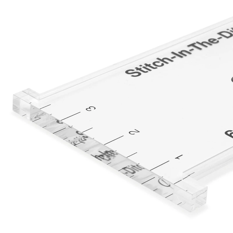 Dritz® Clear Acrylic Stitch Tool for 1/4'' Presser Foot